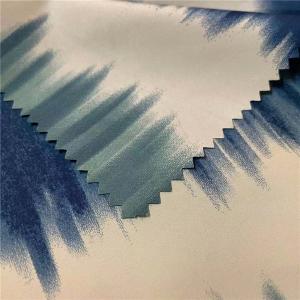China Polyester Printed Spandex Fabric 75DX150D 160gsm 150cm Custom Spandex Fabric factory