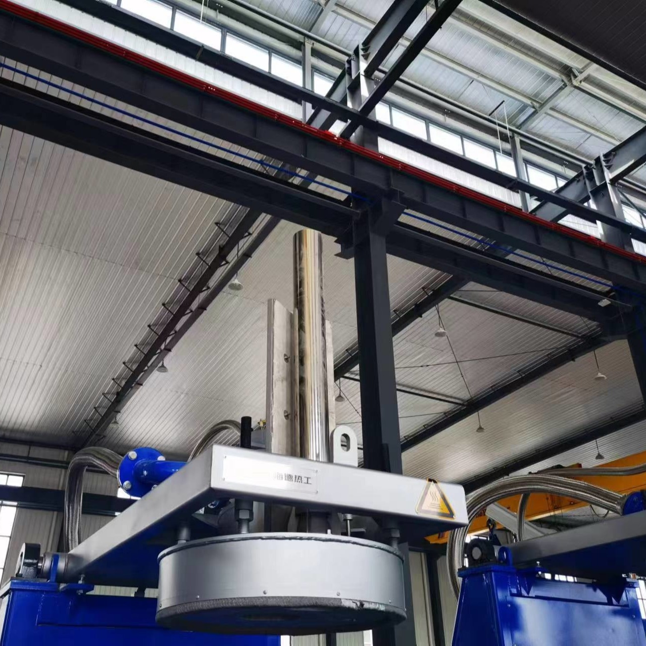 Pressure 0.5-0.7MPa Ladle Preheater For Transfer Ladles Baking Temperature 0-850°C