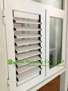 China Aluminum Casement Windows / louver blade shutter window / aluminum louver shutter design factory