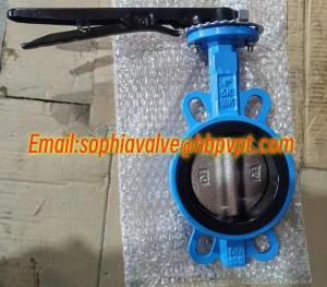 China 4'' 5K 10K cast iron butterfly valve factory