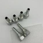 BSP Female Straight Cone Hose Crimping Fittings Ferrule For Rubber Hose