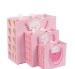 CMYK 4 Color Offset Printing Paper Box Bag for Cartoon Cute Animal Gift Shopping