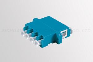 China 4 Core LC / UPC Fiber Connector Adapters Blue Color 3 Years Warranty factory