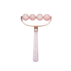 China 200g 175*110mm Rose Quartz Full Body Jade Roller Minimizes Swelling factory