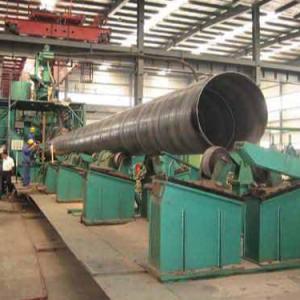 China Automatic Tube Spiral Pipe Making Machine 380V 220V factory