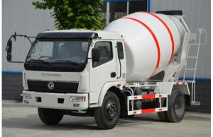 China 1+2 Seats Special Purpose Vehicles Dongfeng Used Concrete Mixer Trucks factory