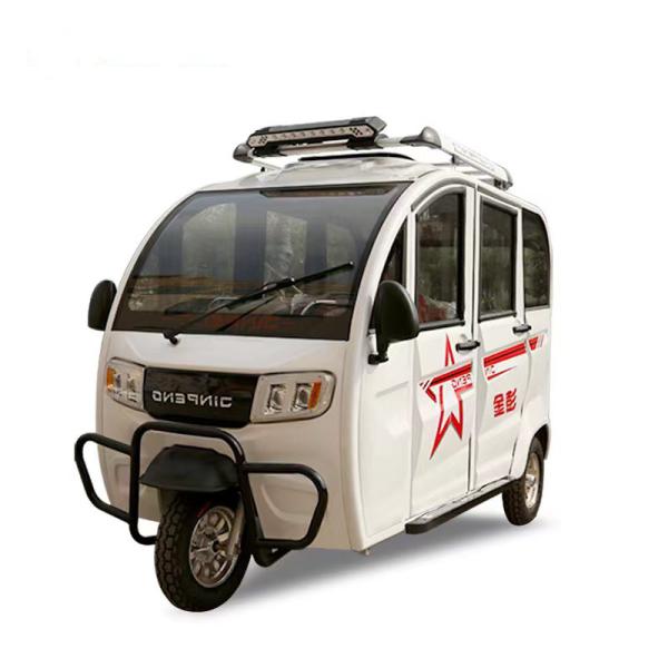 3 Wheel Enclosed Electric Cargo Tricycle 650W Mini New Energy 60V For 4