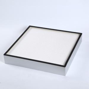 China Customization Size Aluminum Frame Clean Room Filters Wide Range Efficiencies factory