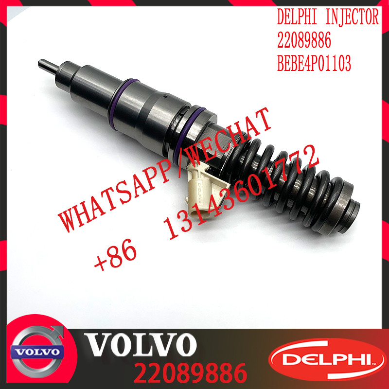 22089886 BEBE4P01103 Common Rail Diesel Fuel Injector Assy 22089886 BEBE4P01103 E3.27 for V-O-L-V MD13