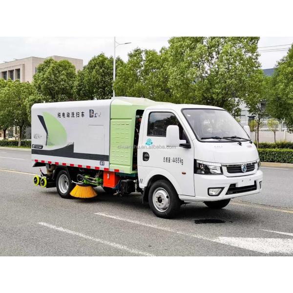Pure Electric Dongfeng Small Multi-functional Road Sweeper with Low Cleaning Cost and Good Cleaning Effect