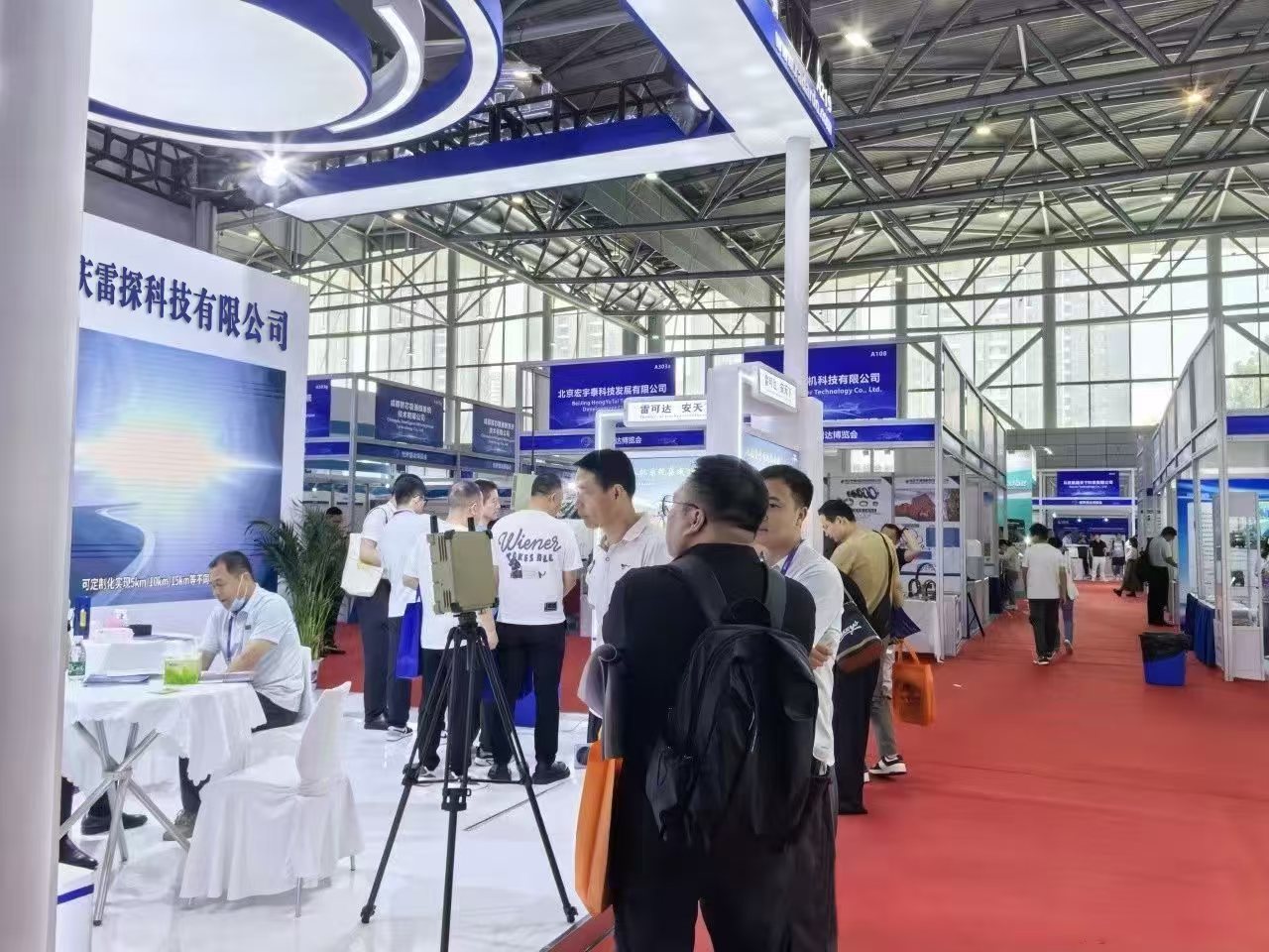 1.5km moving target detection ground monitoring radar is easy to operate