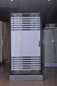 China Customized Square Glass Shower Cabin Comfortable Shower Units,black 900*900*2150mm factory