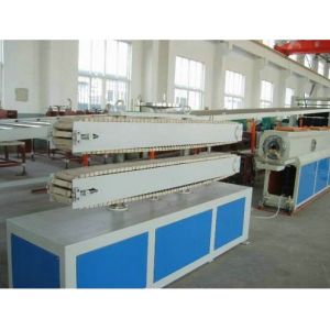 Plastic Pipe Extrusion Line 200kg/H For HDPE Silicon Core Pipe