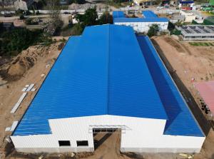 China Bolts Connection H Steel Structure Building Low Maintenance Galvanized factory