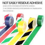 Warning Adhesive Safety Tape For Industry Ground Sticker PVC Caution Tape Floor