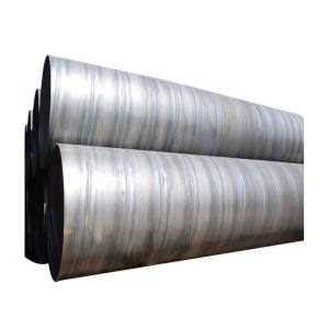 China 21.3-273Mm OD Stainless Steel Spiral Pipe Welded Spiral Tube ISO65 Standard factory