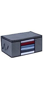 VENO storage bins, closet storage,clothes organizer,clothes storage,totes for storage,storage bags