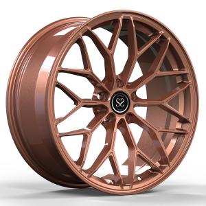 China 19 Inch Bronze 1-Pc Forged Alloy Wheels For Audi B7 Rs4 5x112 factory