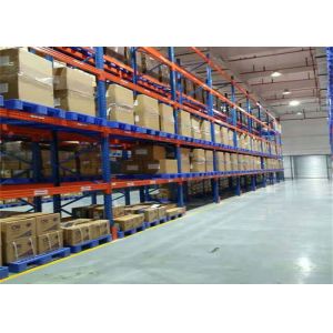 Galvanized 1500kgs Heavy Duty Pallet Racks Q235 12000mm Height