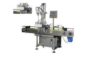China Servo Motor Driven Automatic Oil Filling Machine Volume Accurate To 0.1% factory