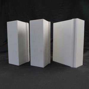China Customizable 300 MPa Alumina Ceramic Brick High Corrosion Resistance factory