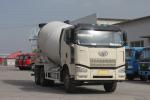 FAW Jiefang Concrete Mixer Truck J6P 350HP 6X4 Flat Top Cab 4.7m3 Tank Automatic