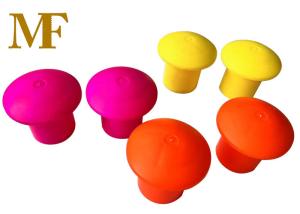 China Plastic Safety Mushroom Rebar End Caps Steel Bar Protection For Concrete Construction factory