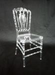 YALEESON New High Quality Stackable Transparent Acrylic Dining Wedding Chair