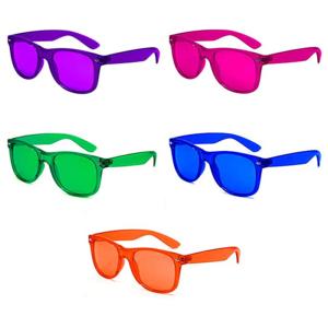 China Light Therapy Glasses Colors Party Favor Supplies Unisex Sunglasses Relax Glasses factory