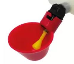 China Parrots Birds Quail Drinking Cups Plastic PP Quail Water Cups Heat Resistant factory