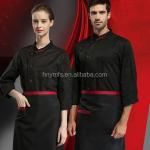 Hot Fashion Chef Uniform Pure Color Restaurant Bar Uniforms Chef Jacket for