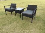 indoor garden compact rattan bistro set Combination Patio Garden Sofa Balcony