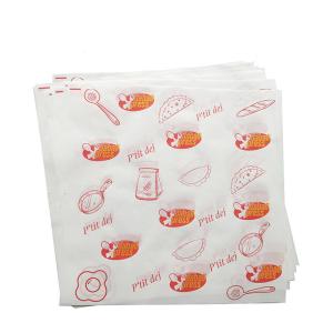 China Wood Pulp Food Wax Greaseproof Wrapping Paper For Burger Meat Bulk factory