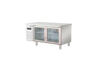 China Commercial Glass Door Display Freezers 470L 17 Cu Ft factory