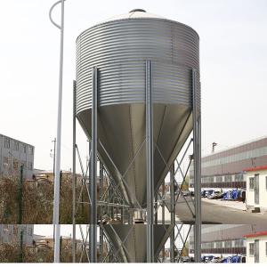 China Poultry Farm 1390 KG Silo Feed Bin 4-6 Legs Feed Storage Silo factory
