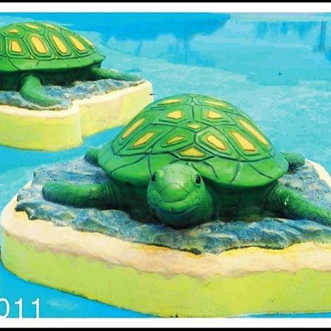 Custom Water turtle Aqua Play Water Playground, Spray Park Equipment for Water