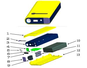 China XINGHAORUI Mini Mulit Purpose Power Supply Car Emergency Power Supply Jump starter for vehicle&amp; mobile phone factory