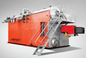 China Hot Water Gas Fired Steam Boiler ZSZ Series Horizontal 4 Ton Multi Fuel Economic factory