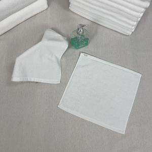 China Square Azo Free Plain White Hand Towels factory