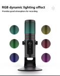 Metal 98db SNR USB Recording Microphone 75ma Microphone For Live Streaming Music