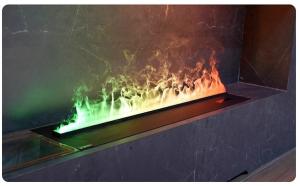 Thermostat Controlled Electric Corner Fireplace With Remote Control And Overheating Protection