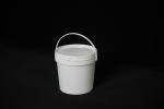 Round Plastic Storage Bucket With Leakproof Lid