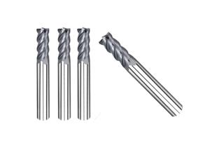 China Steel Cutting Hard Milling End Mills Black or Copper Color Optional factory