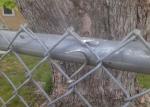 3600mm height chain wire fence 2.76mm diameter hot dipped galvanized 275gram/SQM