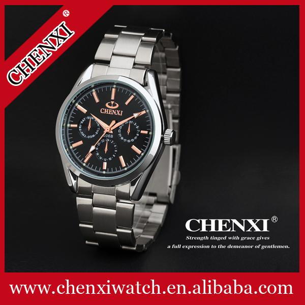 Rose Gold Watch 006B Stainless Steel Strap Branding Watches Curren Watch