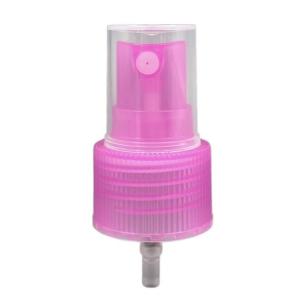 China Plastic Pressure 24/410 Fine Mist Sprayer Pump Ribbed Skirt SS316 Spring Customized Color factory