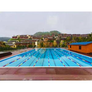 China Professional Intelligent Steel Frame Swimming Pools Anti Drowning Warning System factory