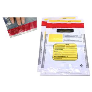 75micron Tamper Evident Security Envelopes Anti Counterfeit Partial transfer