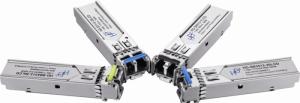 China Hot Pluggable BIDI SFP Fiber Transceiver Durable For Gigabit Ethernet factory