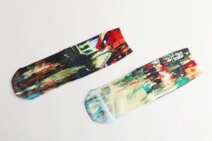 China 61% Polyester Unisex 3D Printed Socks With Sweat Absorbent factory